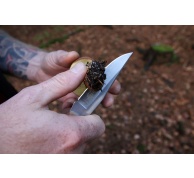 Kapesní zavírací nůž s rukojetí z olivového dřeva v délce 9 cm