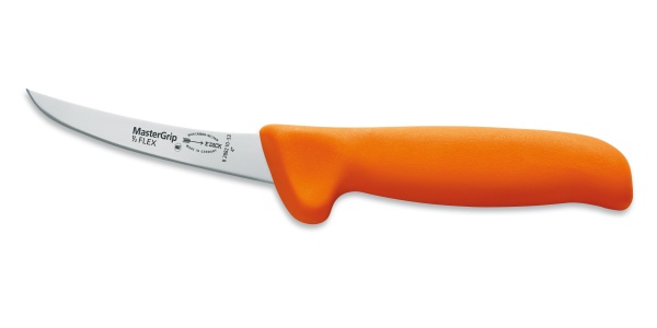 Speciální vykosťovací nůž se zahnutou čepelí, poloohebný v délce 10 cm