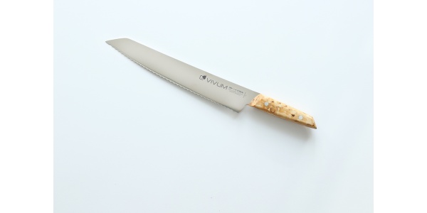 Nůž na pečivo s vlnitým výbrusem ze série VIVUM v délce 26 cm - OUTLET