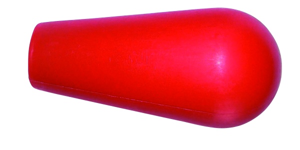 Rukojeť na rašpli z umělé hmoty PUSH červená