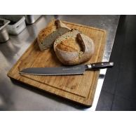 Nůž na pečivo DarkNitro kovaný v délce 26 cm