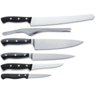 Kuchařský magnetický kufr s kovaným a lisovaným příslušenstvím