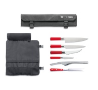 Textilní 6 dílné pouzdro s příslušenstvím RED Spirit