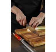 Santoku ACTIVECUT PURE se speciálním výbrusem, v délce 18 cm, kovaný