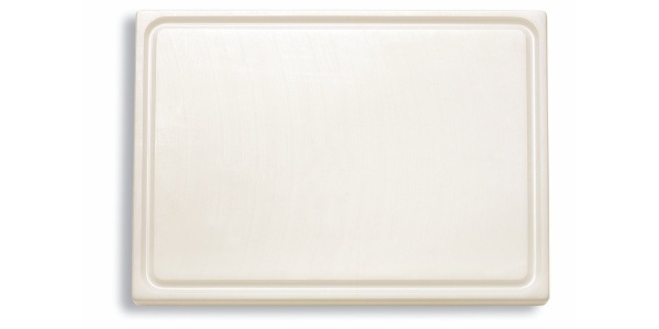 Krájecí prkénko,  bílé 53 x 32,5 x 1,8 cm