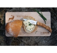 Kapesní zavírací nůž s rukojetí z olivového dřeva v délce 9 cm