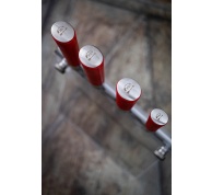 Bílý magnetický stojan s noži ze série Red Spirit