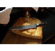 Nůž na pečivo DarkNitro kovaný v délce 26 cm