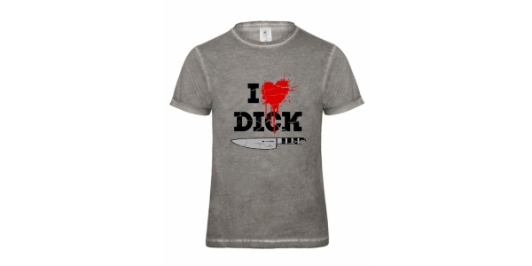 Dámské tričko s nápisem "I love DICK"
