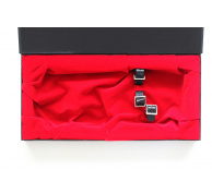 Dárková krabička 3 výrobky 21 cm červená