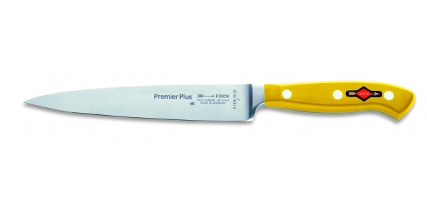 Dranžírovací nůž Premier Plus kovaný, žlutý v délce 18 cm
