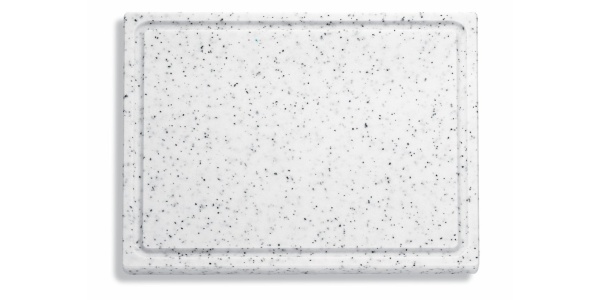 Krájecí prkénko, bíle mramorované  53 x 32,5 x 1,8 cm