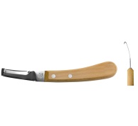 Kopytní nůž TRADITION - oboustranný, dlouhé a široké ostří