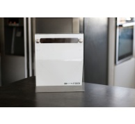 Magnetický stojan na nože bílý