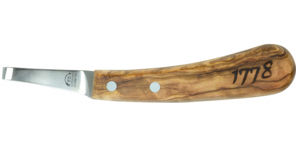 Jubilejní kopytní nůž 1778 - levý, krátké, široké ostří