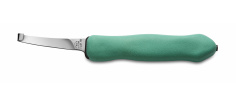 Kopytní nůž EXPERT GRIP 2K levý, dlouhé úzké ostří tyrkysový