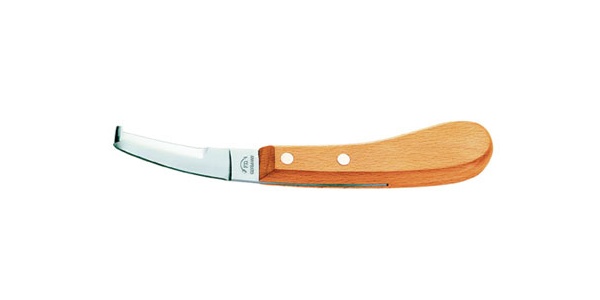 Kopytní nůž TRADITION - oboustranný, dlouhé a široké ostří