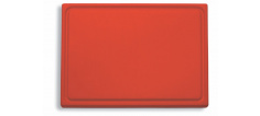 Krájecí prkénko,  červené  53 x 32,5 x 1,8 cm
