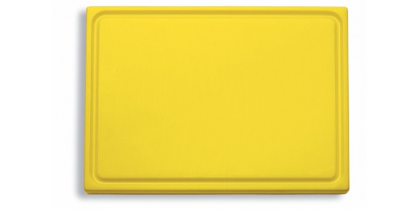 Krájecí prkénko žluté 26,5 x 32,5 x 1,8 cm