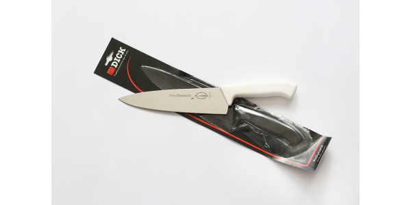 Kuchařský nůž 21 cm, bílý - poškozený obal