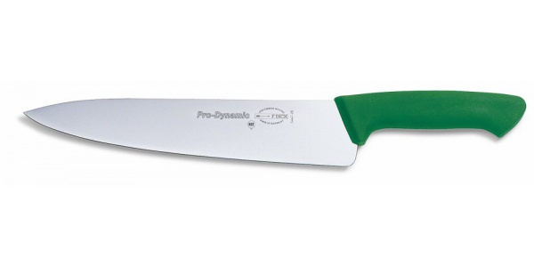 Kuchařský nůž, zelený v délce 26 cm