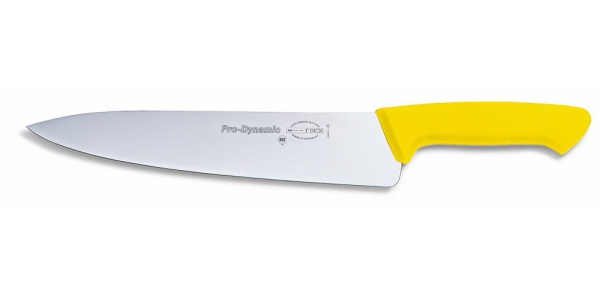 Kuchařský nůž, žlutý v délce 26 cm