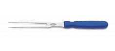 Kuchyňská vidlička, modrá v délce 13 cm