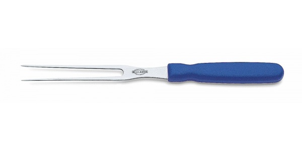 Kuchyňská vidlička, modrá v délce 13 cm