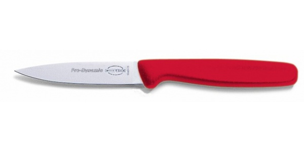Kuchyňský nůž, červený v délce 8 cm