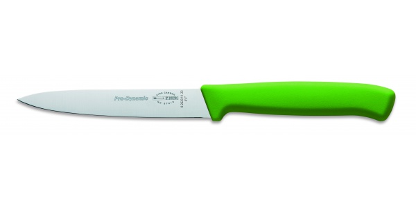 Kuchyňský nůž v délce 11 cm, barva zelené jablko