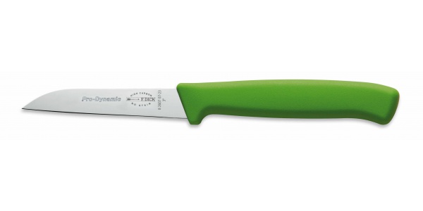 Kuchyňský nůž v délce 7 cm, barva zeleného jablka