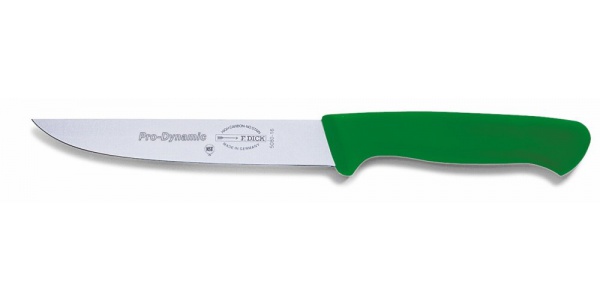 Kuchyňský nůž, zelený v délce 16 cm