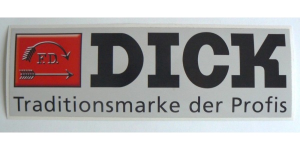 Nálepka Logo Dick 25 cm