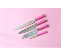 Nůž na pečivo Dick s vlnitým výbrusem ze série PINK SPIRIT v délce 26 cm
