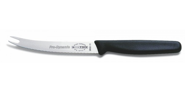 Nůž na rajčata s vlnitým výbrusem v délce 11 cm