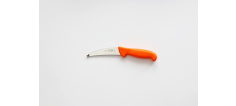 Nůž na vnitřnosti s částečně zubatým ostřím 12 cm - oranžový