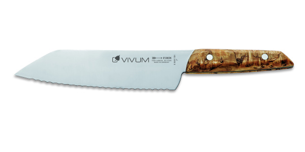 Nůž s vlnitým výbrusem ze série VIVUM v délce 18 cm
