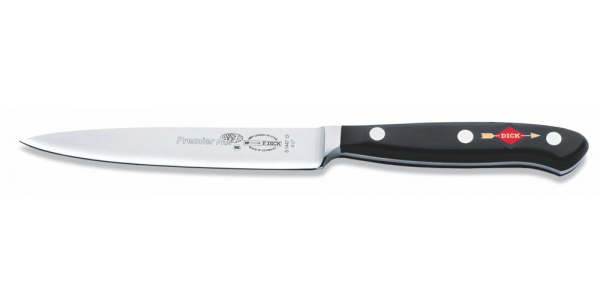 Okrajovací nůž kovaný v délce 12 cm