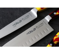 Santoku GO FOR GOLD se speciálním výbrusem 18 cm