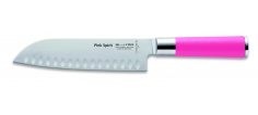 Santoku se speciálním výbrusem Dick ze série PINK SPIRIT v délce 18 cm