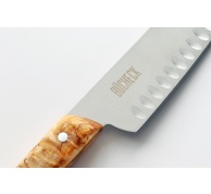 Santoku se speciálním výbrusem ze série VIVUM v délce 18 cm - Limitovaná edice BUCHECK