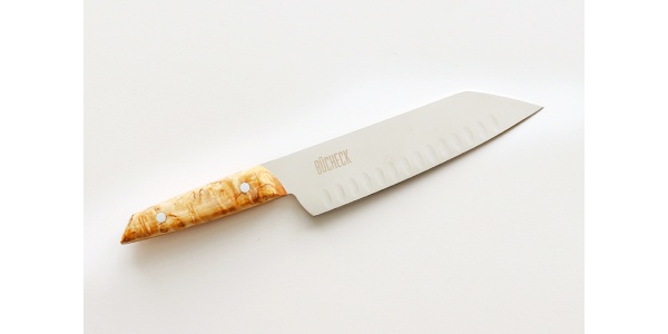 Santoku se speciálním výbrusem ze série VIVUM v délce 18 cm - Limitovaná edice BUCHECK