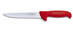 Vykrvovací nůž, červený v délce 18 cm